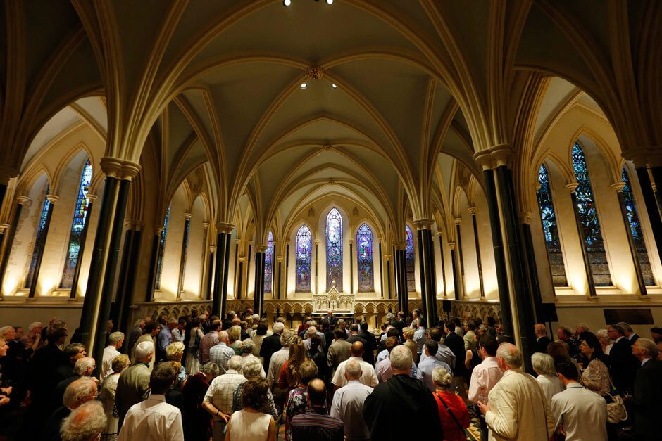 St Patrick S Cathedral Good Friday Service Youtube