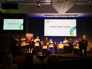 Iveagh Trust Choir at the Spark Changes Award