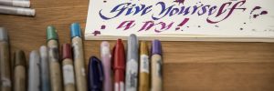 Calligraphy workshop