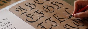 Calligraphy workshop